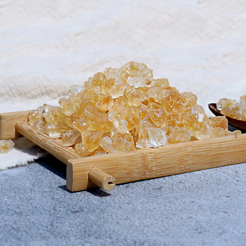 老冰糖手工小粒2500g小颗粒 5斤多晶黄冰糖特级冰糖块散装 黄冰糖5斤