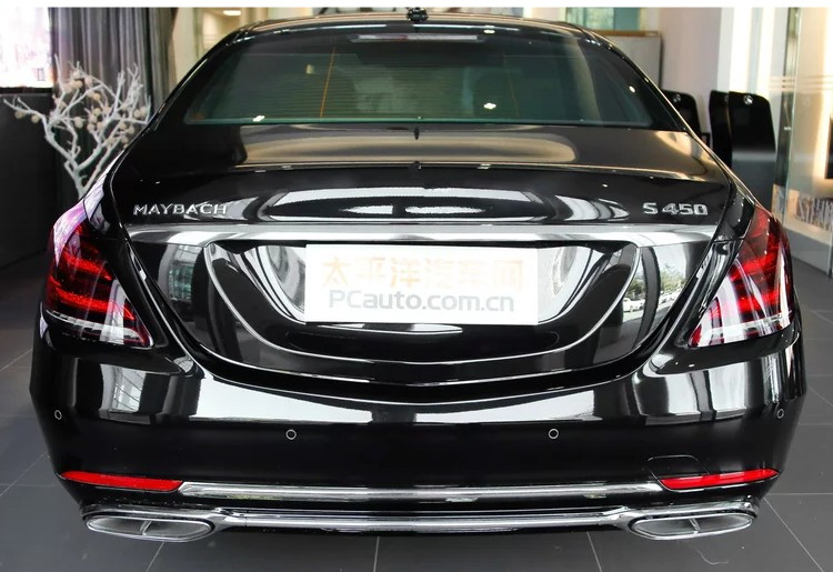 迈巴赫后尾门车标奔驰改装迈巴赫车标s450尾标4matic侧标s560标贴v12