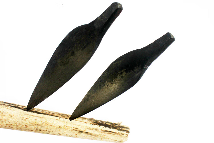 手工锻打刮刀竹篾刀毛竹匠工具竹子刮刀毛竹拉刀毛竹匀细刀一副2片