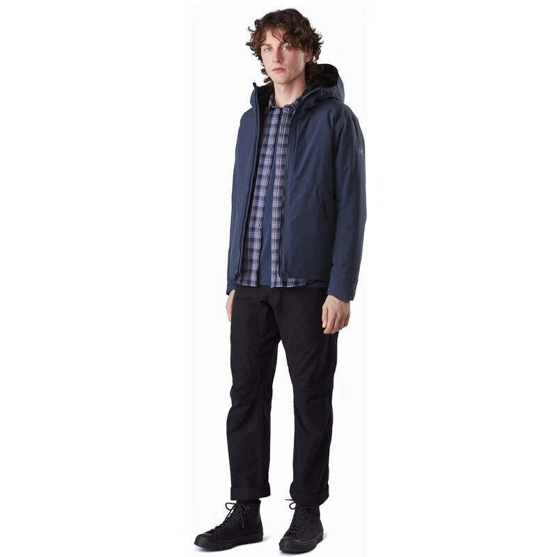 arcteryx 始祖鸟棉服 radsten insulated 系列户外 深蓝 kingfisher