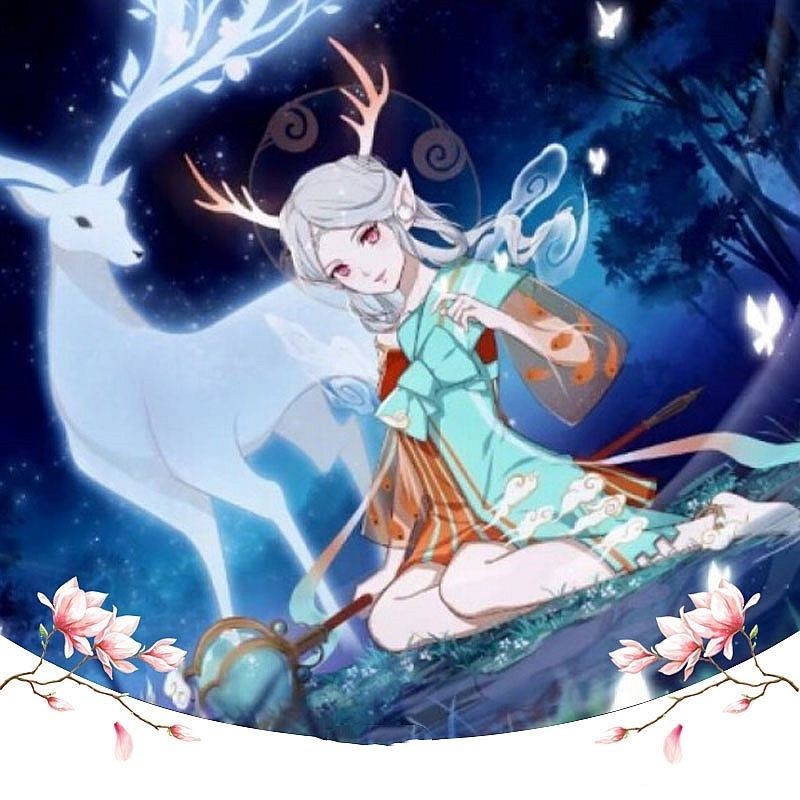 王者荣耀手链瑶妹遇见神鹿配饰古风手链遇见神鹿汉服手镯王者瑶瑶公主