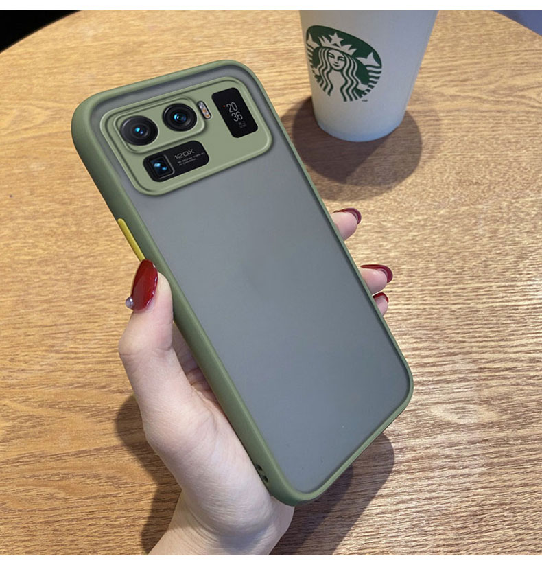 爱享佳小米11ultra手机壳简约适用小米11ultra液态硅胶镜头全包防摔男