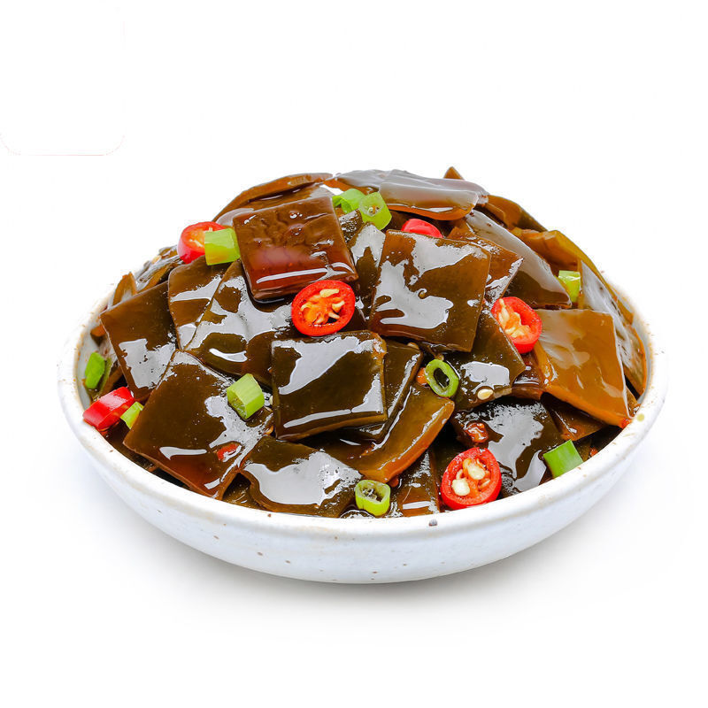 小杨同学香辣海带丝海带片海白菜麻辣泡椒香卤味即食小食下饭菜超值2