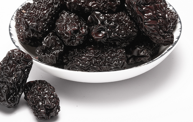 年货特大乌枣500g罐装狗头紫晶枣黑枣烟熏枣红枣干吃免洗即食零食泡酒