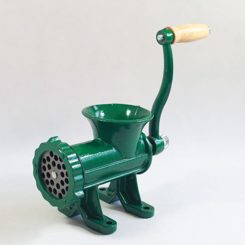 12号家用铸铁手动绞肉机灌肠机手摇碎肉宝香肠机搅鸡架辣椒碎菜12号铸