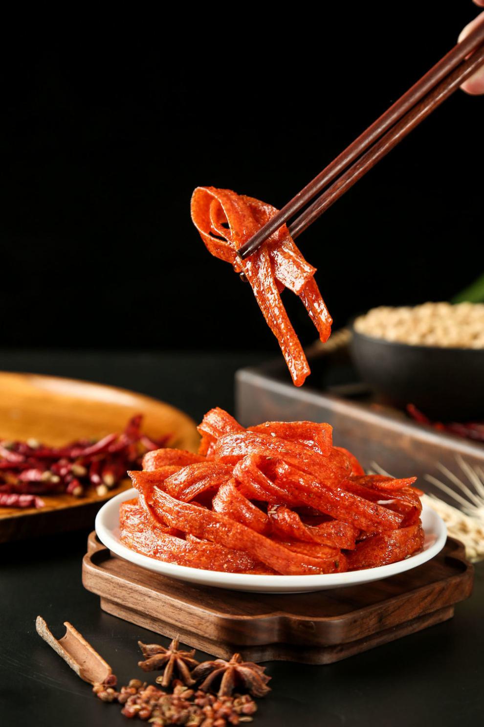 洪僖侨周氏香油条辣条周再德辣条湖南特产儿时怀旧小吃零食大包麻辣条