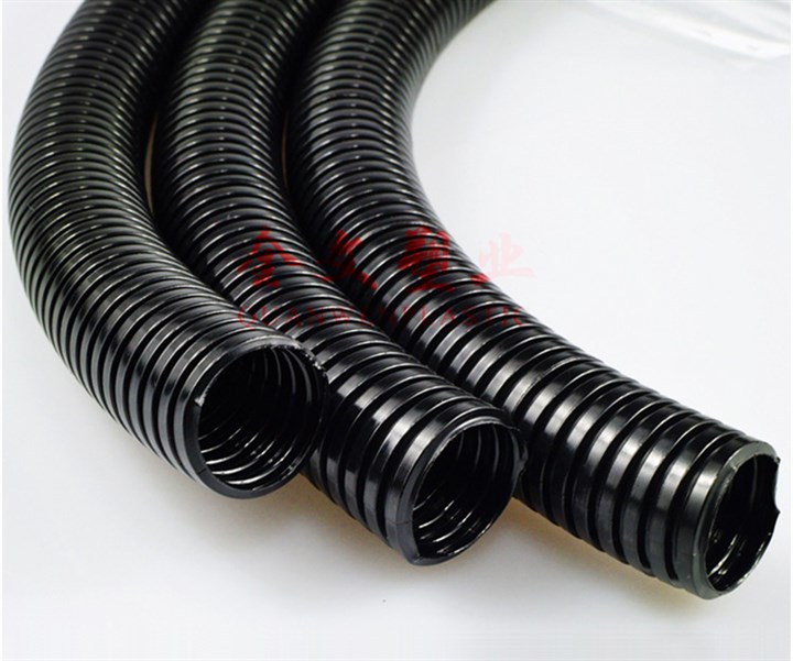 白色聚乙烯软管塑料波纹管pe波纹d管塑料pe黑色塑料管穿线软线管 黑色