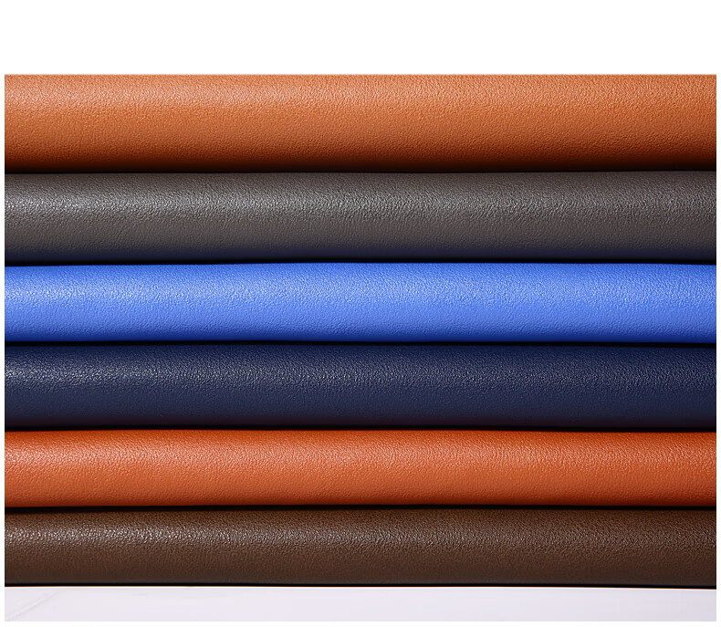 小牛皮皮料仿真皮人造革皮革布料软包面料pu皮革沙发皮小牛纹白色42