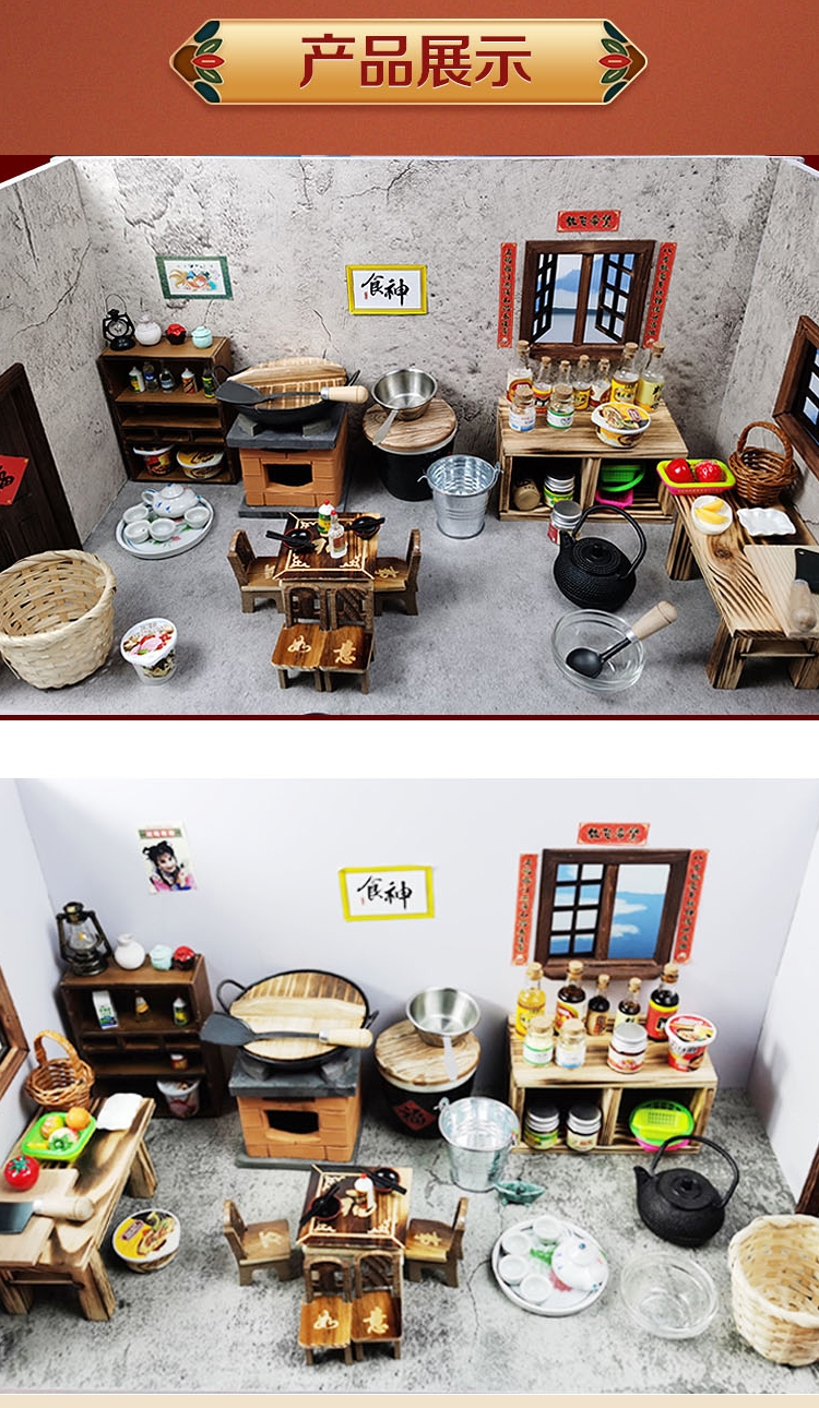 迷你厨房能做饭厨具全套网红小厨房真煮食材迷你真实版小儿过家家儿童