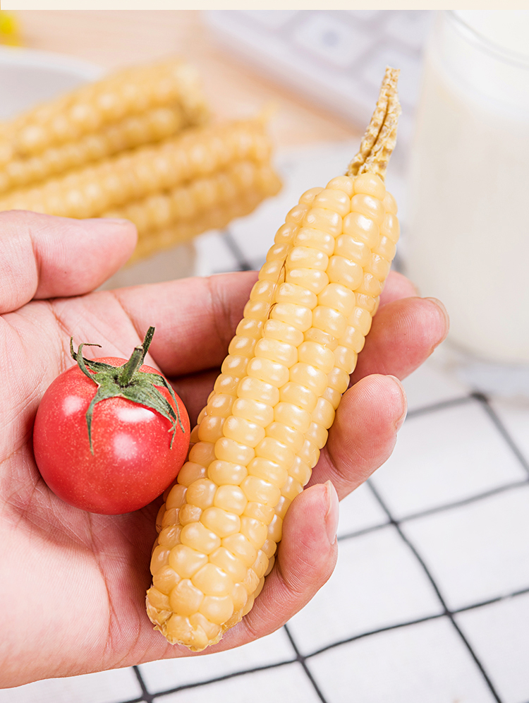 玫栀云南西双版纳拇指小玉米白糯玉米傣家香糯小玉米真空包装即食玉米