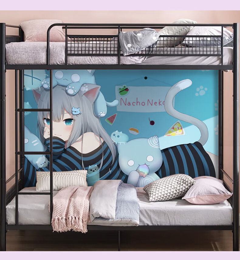 海报墙贴动漫性感暴露超大贴纸自粘房间宿舍二次元美女贴墙面壁画动漫