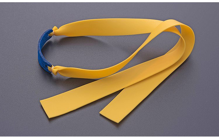 高弹力弹弓皮子扁皮弓皮筋组中拉弹工架免绑配件皮带b03蓝族075扁皮5