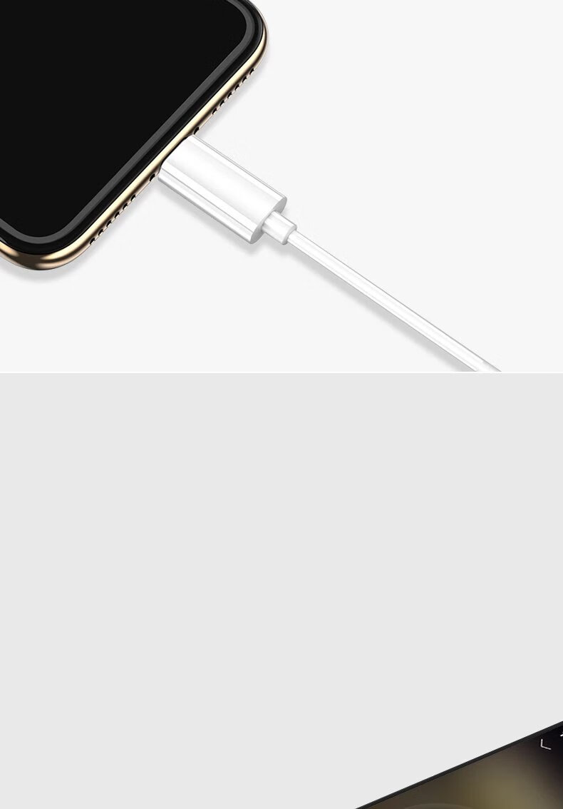 耳机转接头iphone13pro转换器12音频转接线充电xr二合一转接口11手机