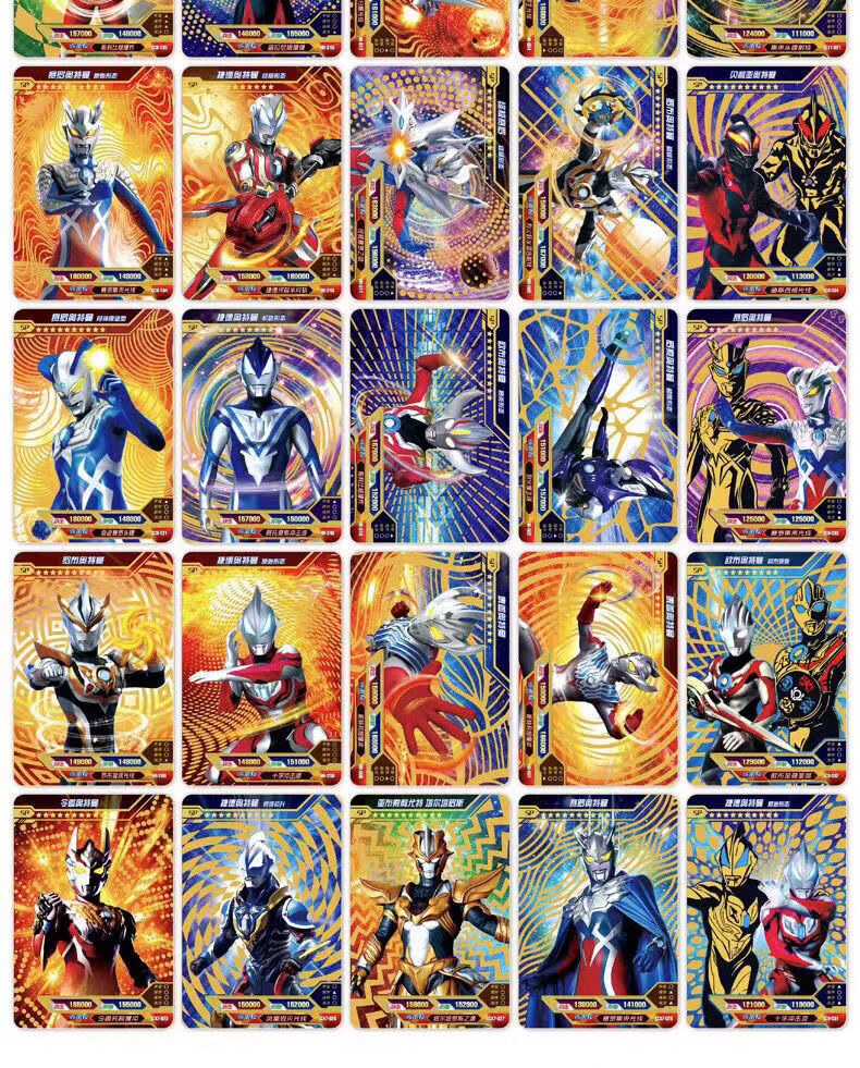 奥特曼卡片sp卡欧布 满星卡全套卡牌诺亚赛罗赛迦收藏册签名卡绝版卡