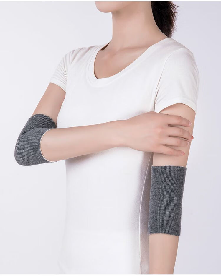 肘关节热敷加绒护肘冬季加厚保暖男女护手套关节防寒手臂套袖护腕遮疤