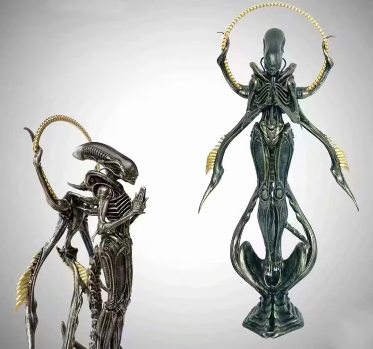 铁血战士套装大战异形女王可动模型异种逆种掠夺者战士捕食者手办模型