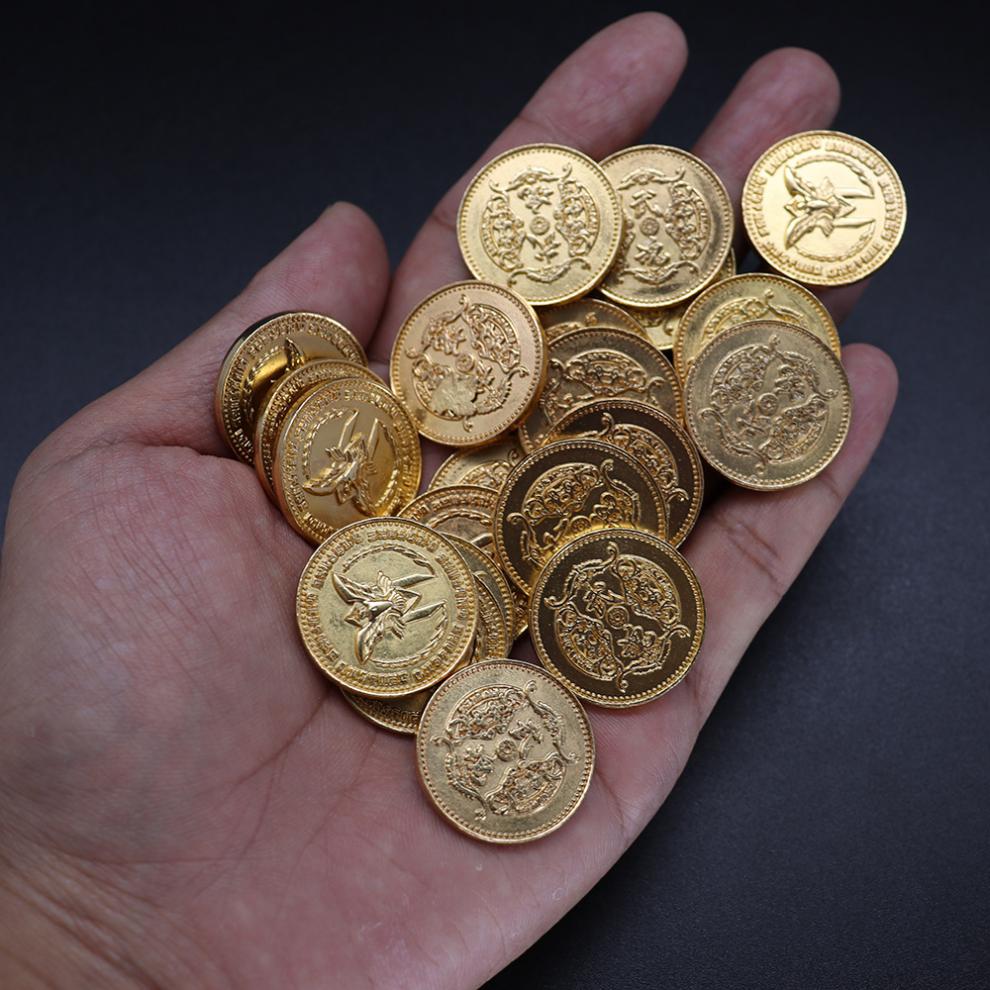 斗罗大陆武魂币金魂币银魂币铜魂币珍藏版一袋15个18个合金模型武魂