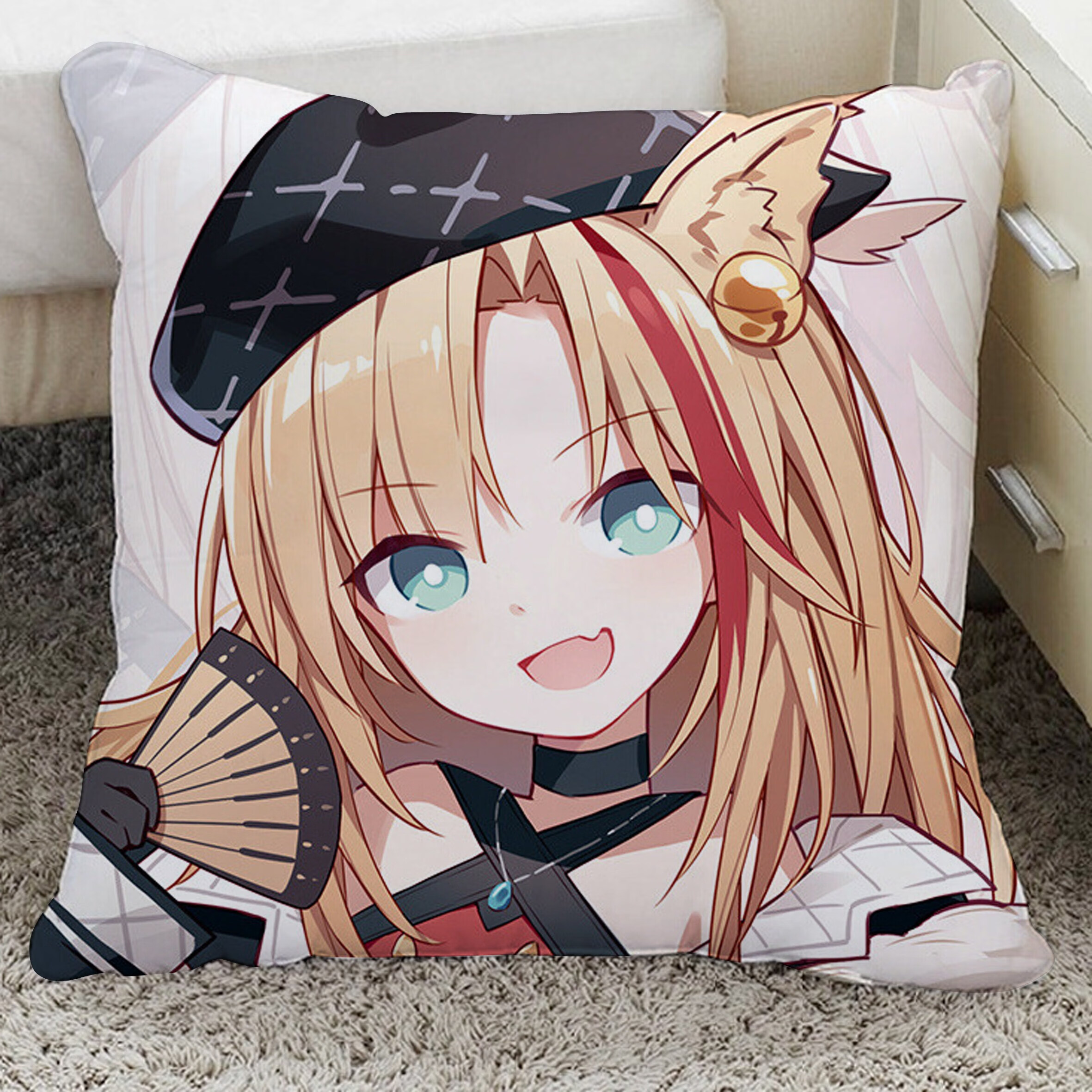 明日方舟周边抱枕朝陇山兔阿米娅斯卡蒂动漫银等身二次元枕头19柔软