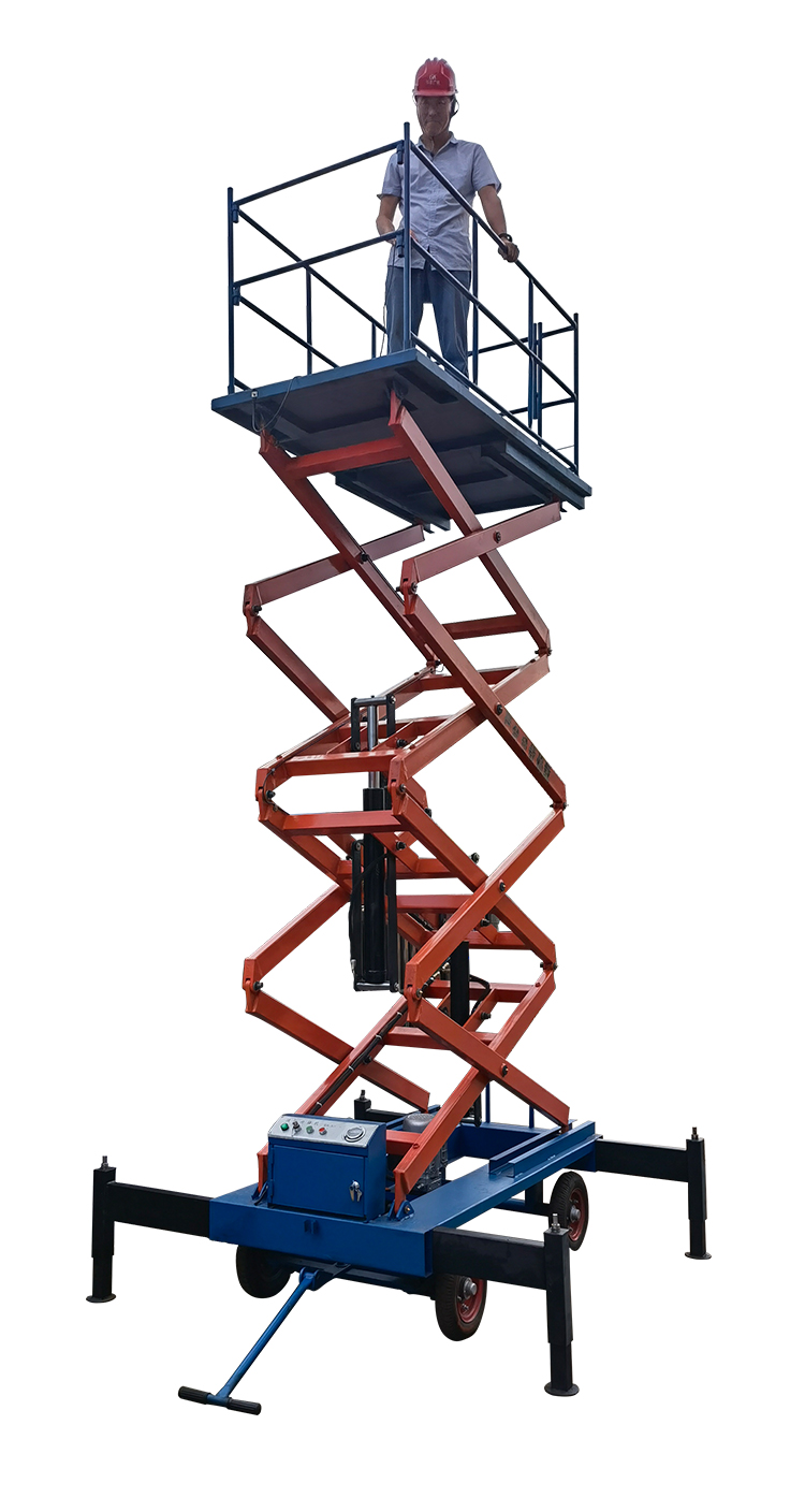 升降机升降平台剪叉式小型家用电动液压货梯高空作业全自动举升机载