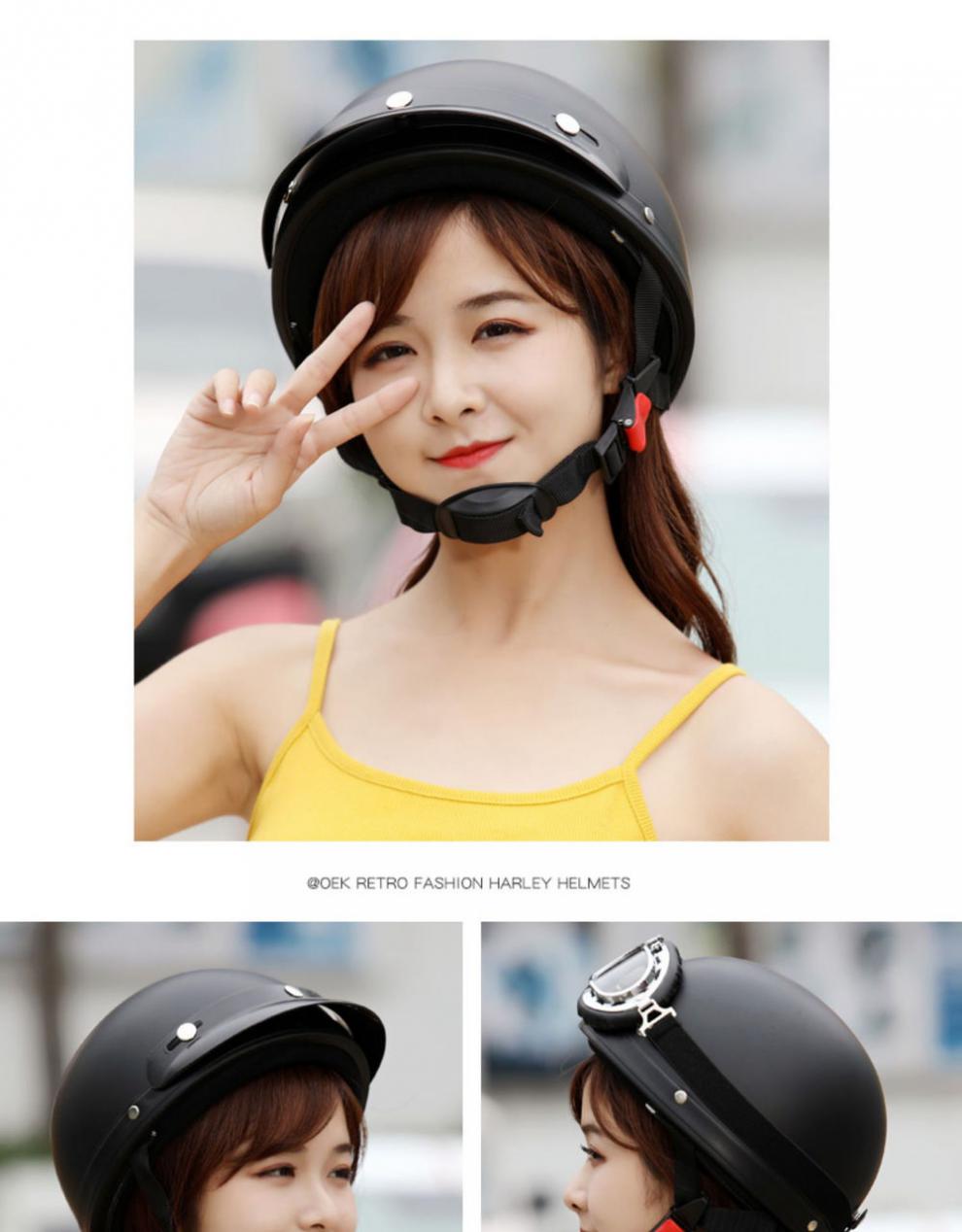 电动电瓶车头盔灰男女四季轻便卡通可爱韩版竹蜻蜓安全帽舒适白baby