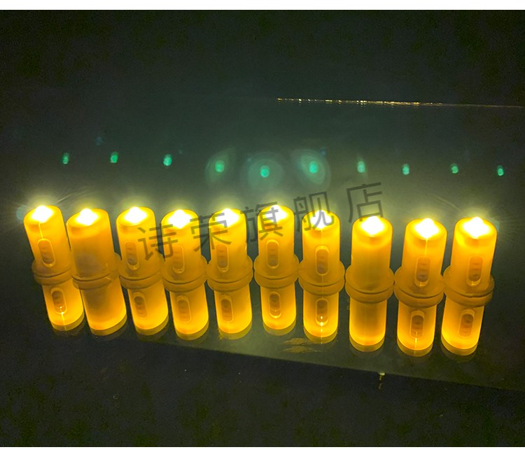 儿童diy手工中秋节灯笼制作发光材料led电子灯珠亮灯泡灯芯配件包 圆