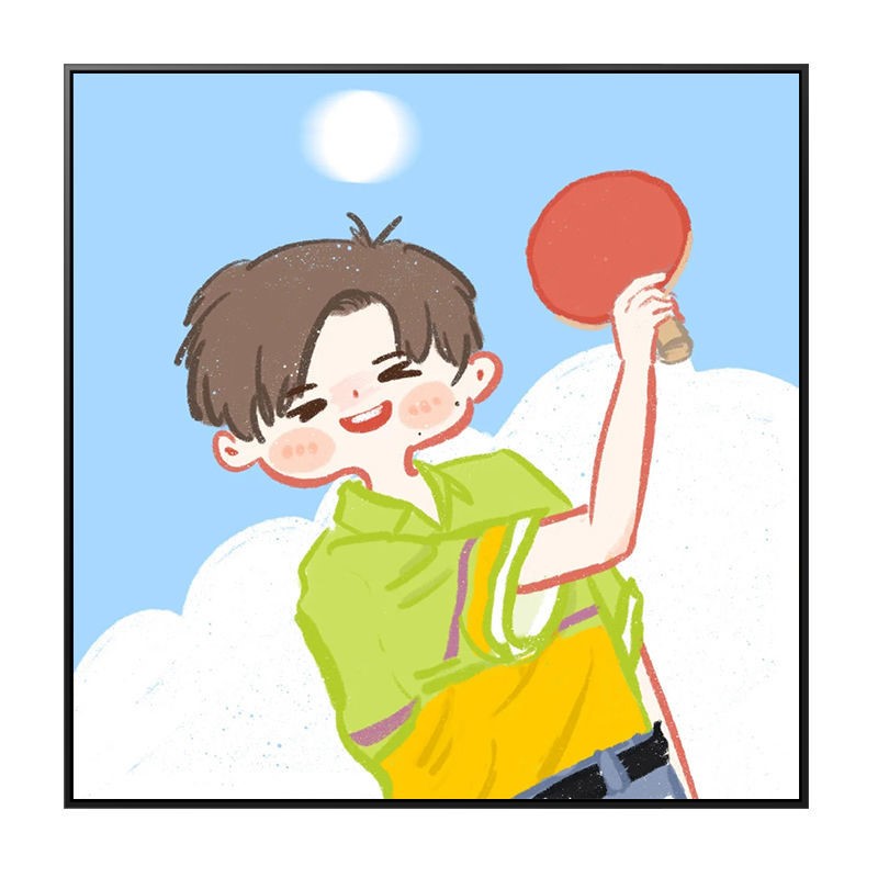 【24小时发货】宋亚轩diy数字油画tnt时代少年团装饰品手绘涂鸦画画