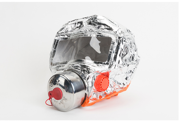 适用于消防面具防烟防毒面罩酒店家用火灾逃生自救呼吸器全面具3c认证