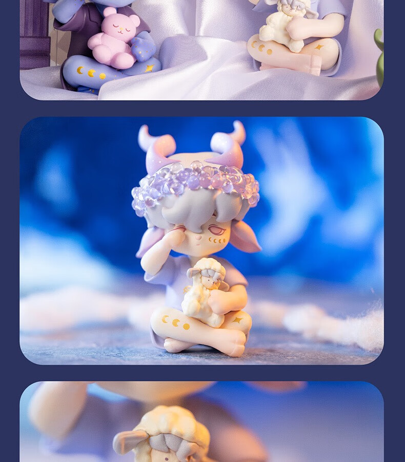 新品睡神晚安好梦系列盲盒确认款催眠日2021网红新款潮玩摆件送儿童