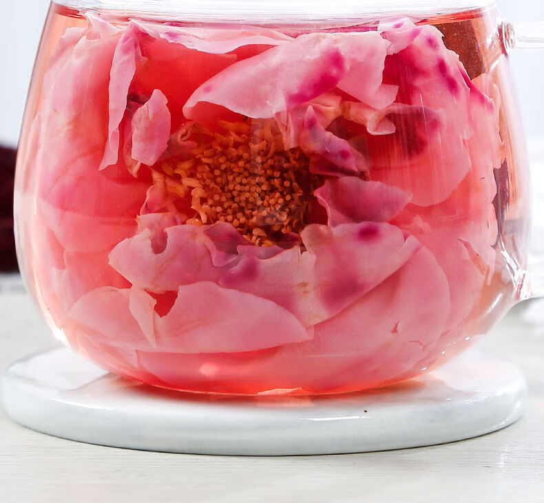 徽锄头墨红玫瑰花冠花茶 25g/罐装 徽锄头玫瑰花冠玫瑰花茶花草茶叶大