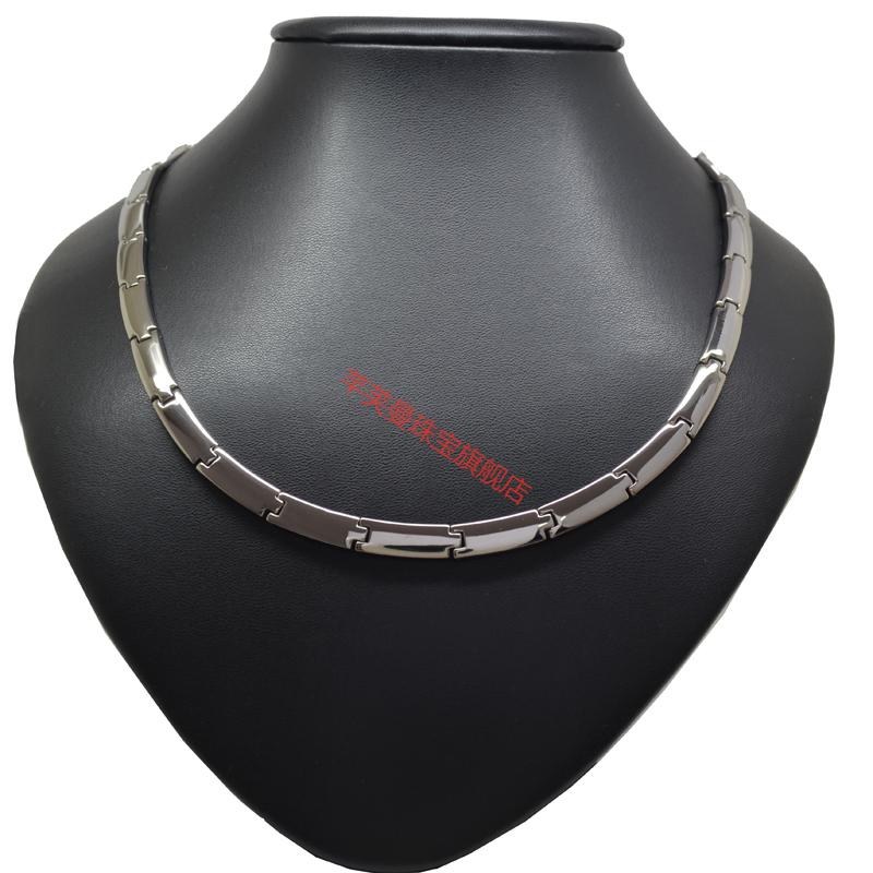 芊芙曼高端锗石项链钛金属男女项圈经典锁骨时尚经典4代部分定制款