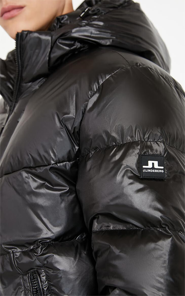 jlindeberg金林德伯格冬季帅气时尚潮流亮面短款面包服羽绒服男