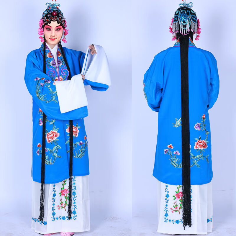 京剧服装京剧戏服男士花旦戏服装古装小姐戏剧京剧演出服戏曲练功服