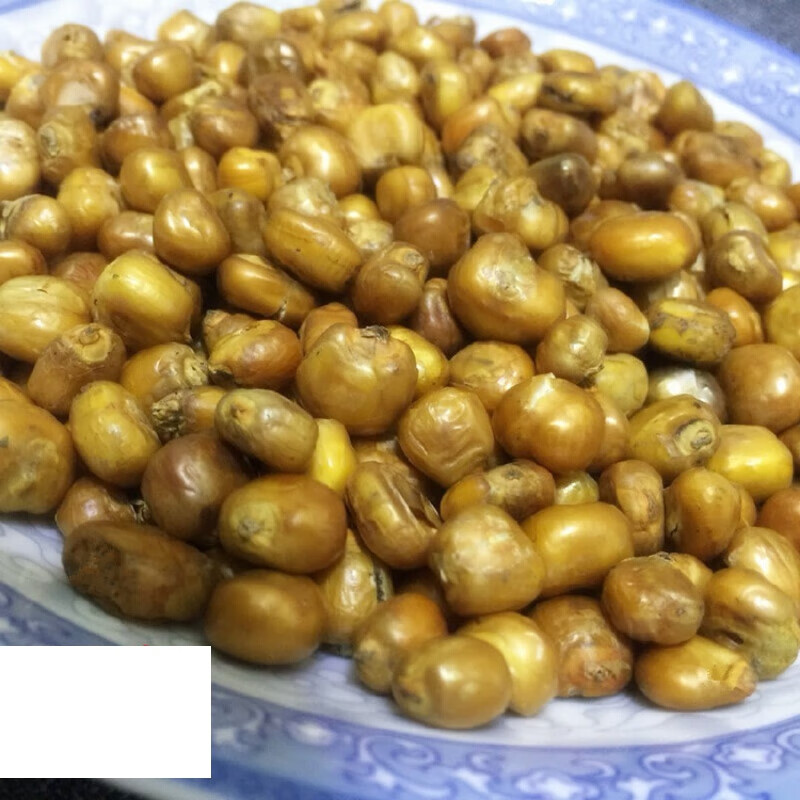 500g炒苞谷炒货泡儿炒玉米粒原味炒包谷泡黄金玉米豆童年味道农家风味