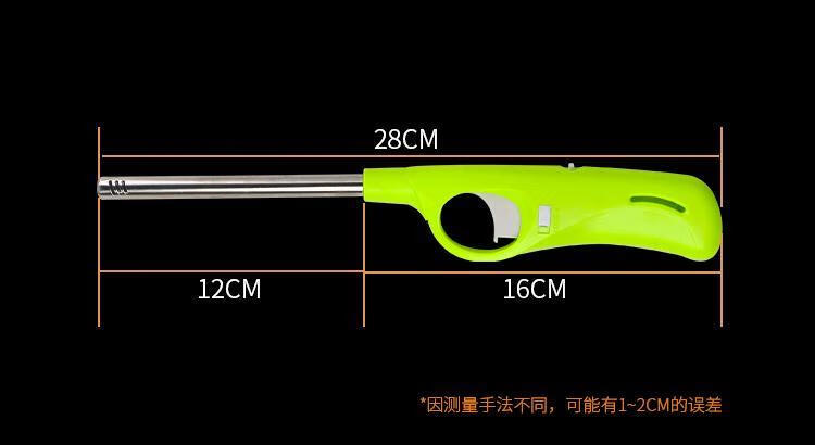 点火器煤气灶家用厨房饭店打火机长手柄点火枪点火棒加长打火机五支