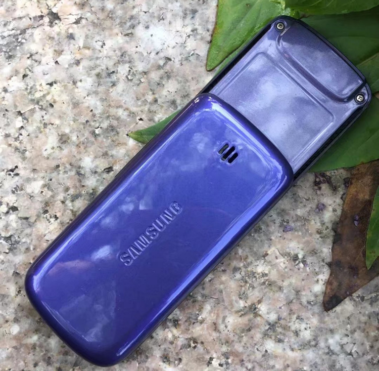 三星f299电信天翼cdma经典按键推滑盖学生大字大屏蓝色电信版套餐二