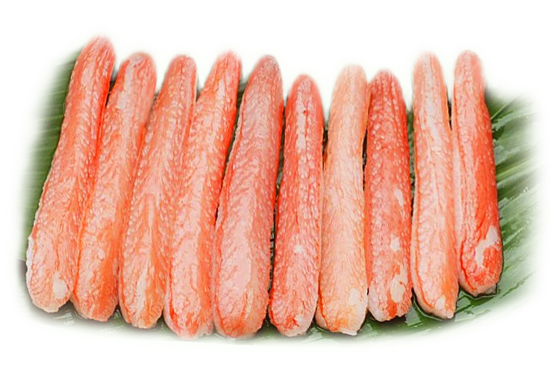 雪蟹腿 1kg 松叶蟹腿肉长脚蟹腿肉棒鳕蟹腿肉棒纯肉去骨去壳【图片 价