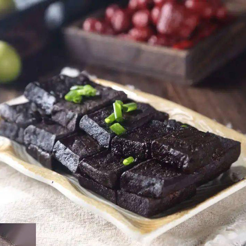 黑豆腐干苏州特产素食零食咸甜味吴江黑豆干 500克袋装【图片 价格