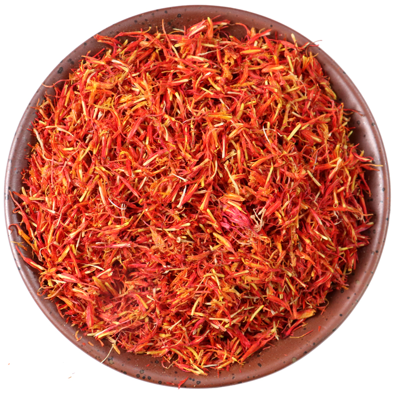 中药材特级红花 红花草 红花艾叶 食用净货 500克九九和仁【图片 价格