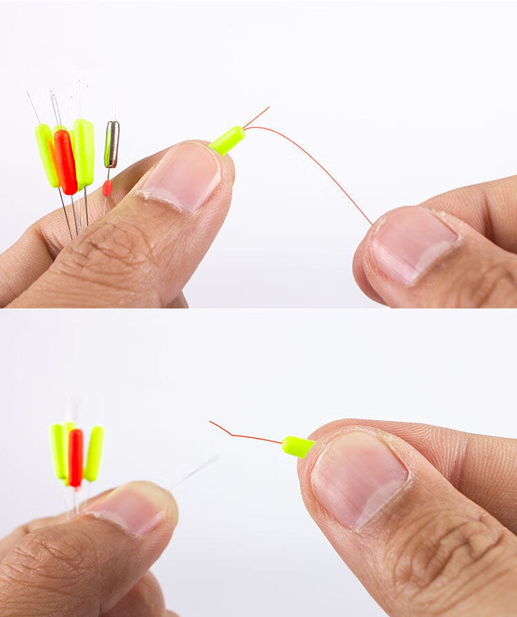 七星漂浮子高灵敏醒目圆柱形浮漂免调漂野钓鲫鱼谷麦传