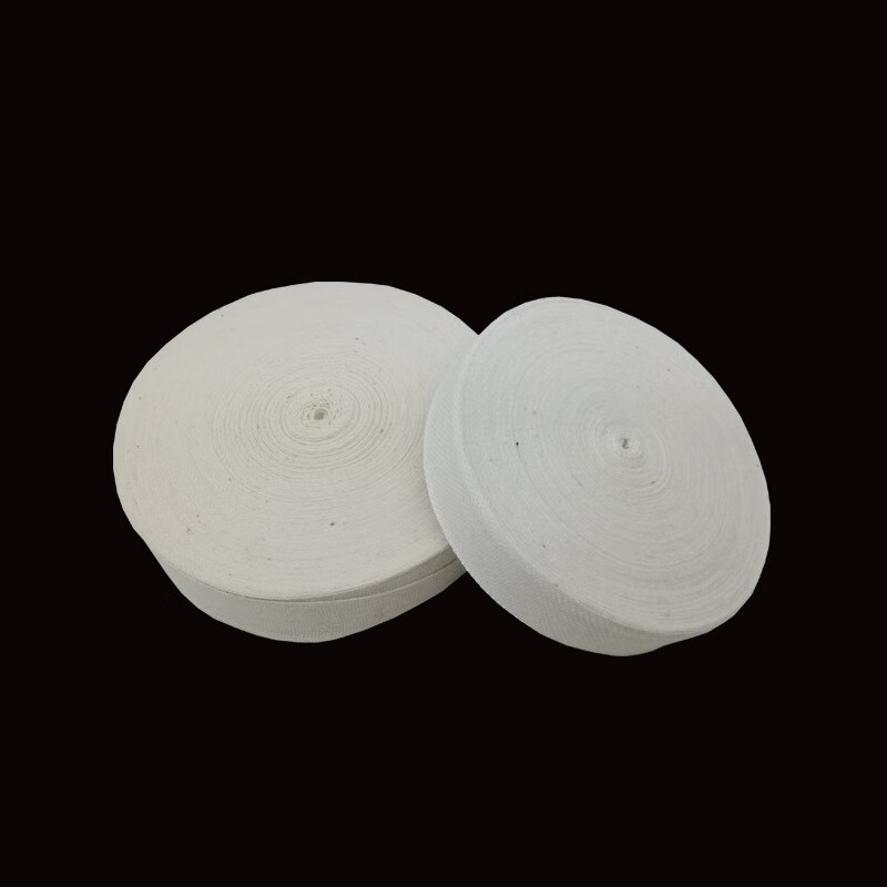 白纱带白布带棉布带电工收缩带紧缩带电机配件绑带 棉绑带20宽(约20米
