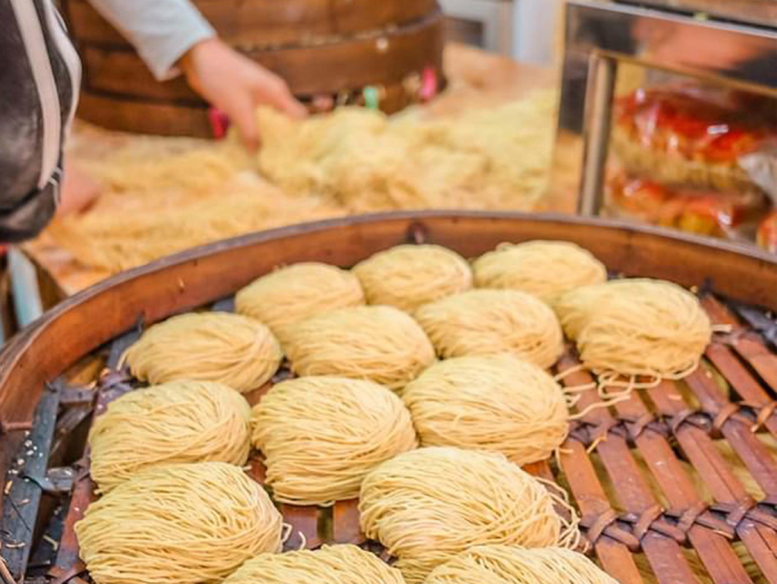 澳门虾子面喜临门面家1斤装多规格招牌瑶柱虾子面全蛋面粗面幼面瑶柱