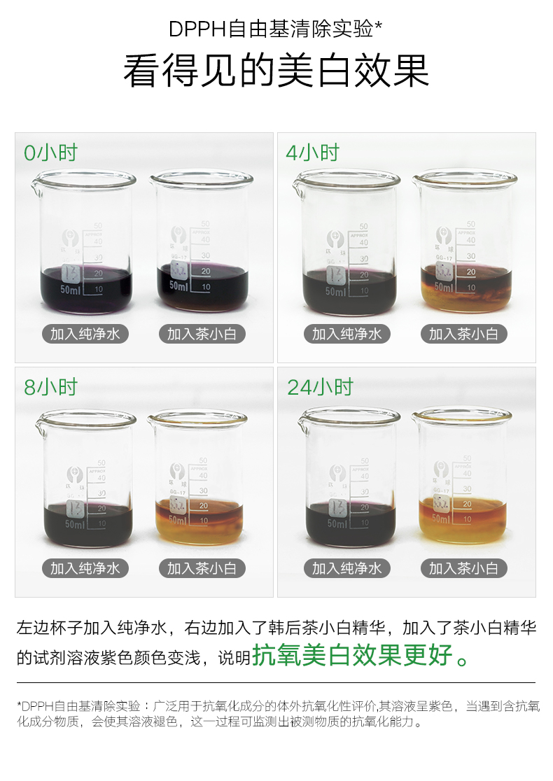 韩后（Hanhoo）茶蕊嫩白微珠精华液烟酰胺美白保湿护肤品618钜惠礼物 35ml