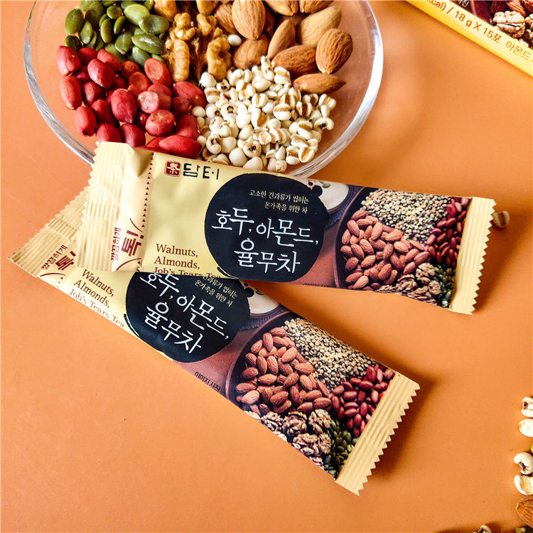 年货韩国进口丹特五谷茶八宝茶坚果营养代餐冲饮早餐饮品薏米粉泡水