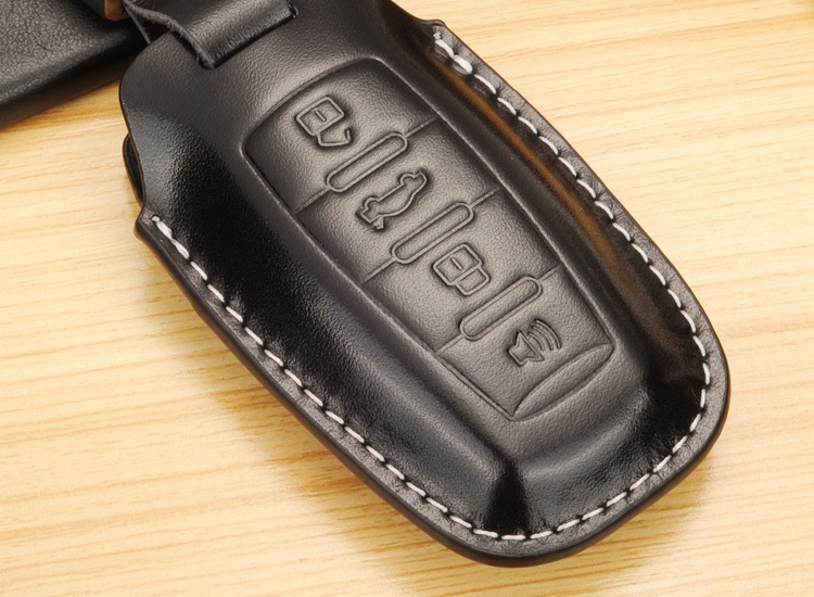 适用于哈弗大狗钥匙套真皮f7f7x改装饰初恋赤兔新款欧拉钥匙包黑色