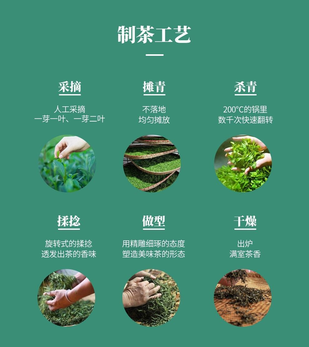 2021新茶绿茶恩施茶明前炒青工艺茶袋装250克