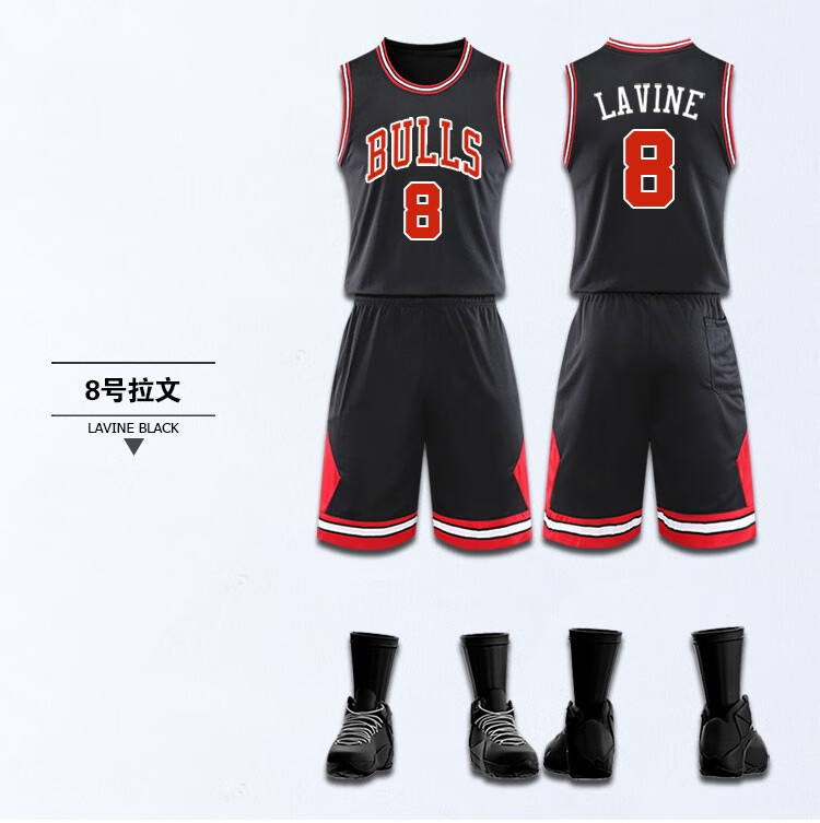 腾讯·体育nba全明星定制公牛队23号球衣罗斯1韦德拉文8号罗德曼91号