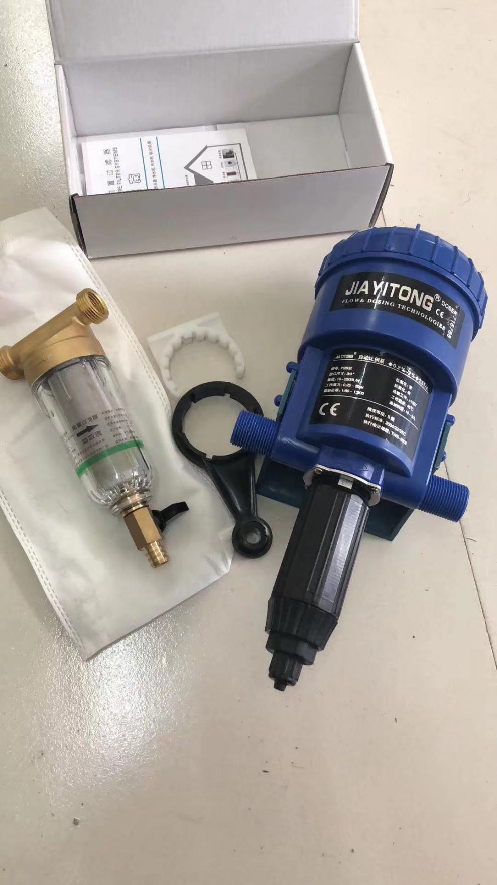 通自动加药器水动力稀释泵猪自动饮水比例投药养殖施肥机送过766带