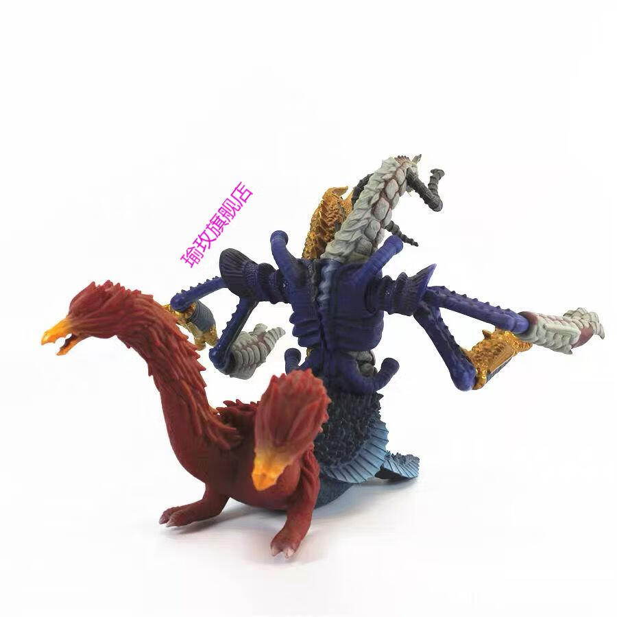 30632玩具梦比优斯超奥特曼八兄弟奇美拉王软胶模型人偶可动30632玩具