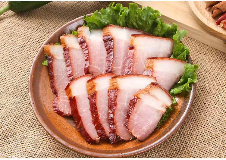 老腊肉农家自制特产土猪肉烟熏后腿五花腊肉咸风干腊肉烟熏肉1000g二