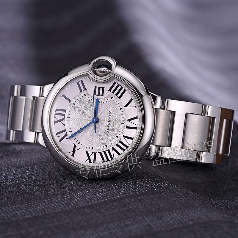 凹凸款cartier坦克伦敦手表带精钢表链 蓝气球间金 20mm【图片 价格